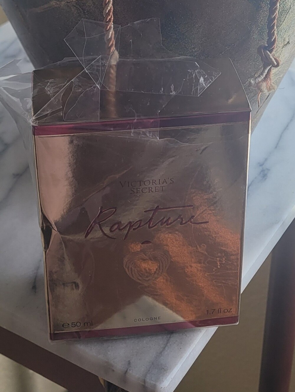 Victoria's Secret Rapture Cologne - Rose Gold and Red Packaging 1.7 Fl OZ /50ML - Picture 2 of 5